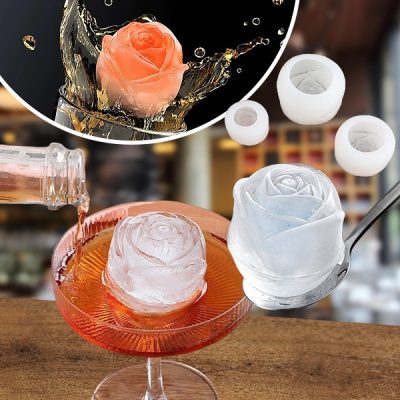 Všestranné silikónové formy v tvare ruže (3 kusy) | ICEROSE