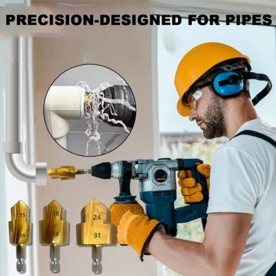 Súprava vrtákov na rozširovanie rúrok pre ťažké použitie (3 ks) | PIPEDRILL